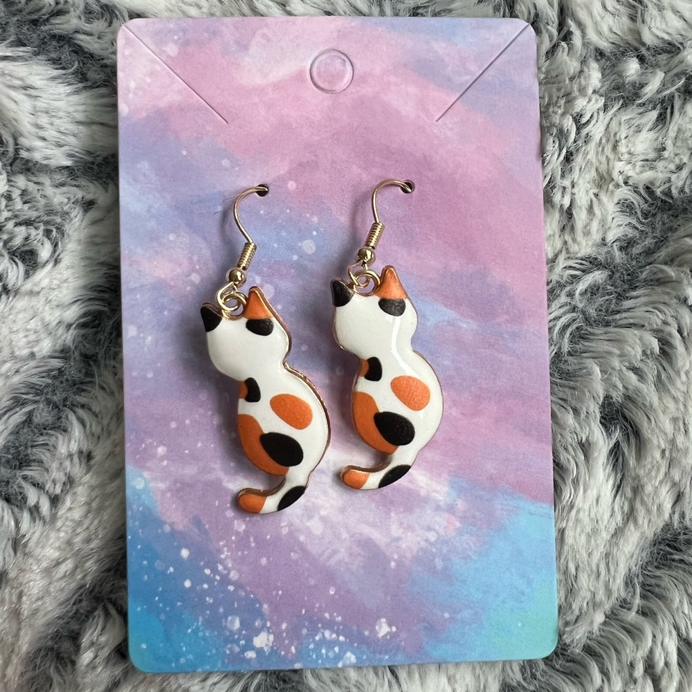 Cat earrings